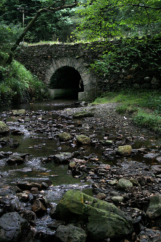 Keystone bridge at teh meeting of the waters in Avoca