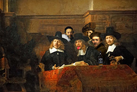 Rembrandt selfie