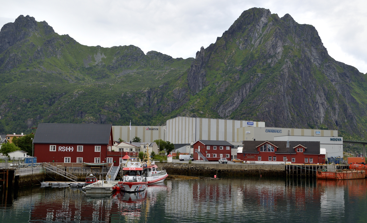 Hamnen i Svolvaer