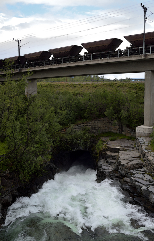 Malmbanan vid Abisko