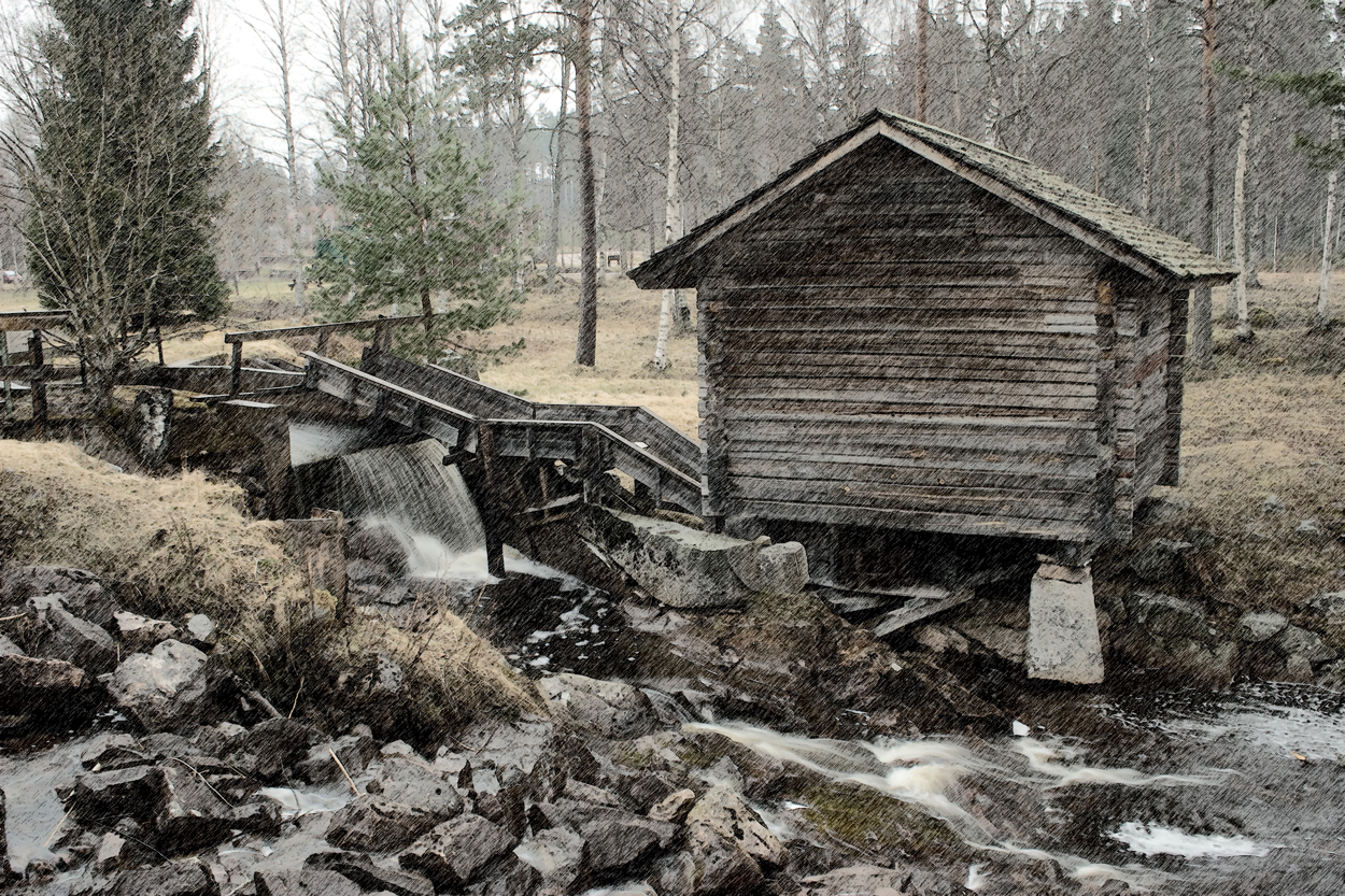 Skvaltkvarn i Dala-Floda