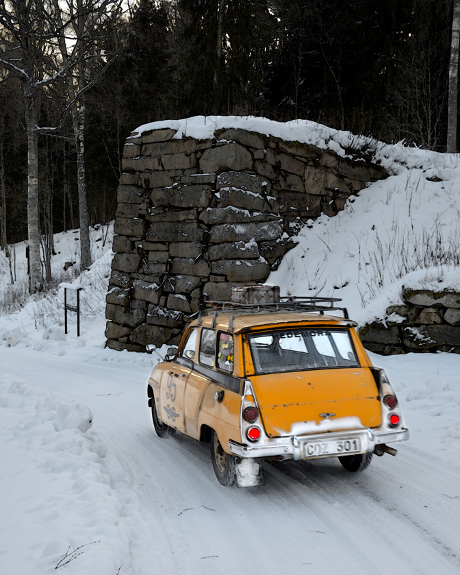 Skogsrally i Järnland